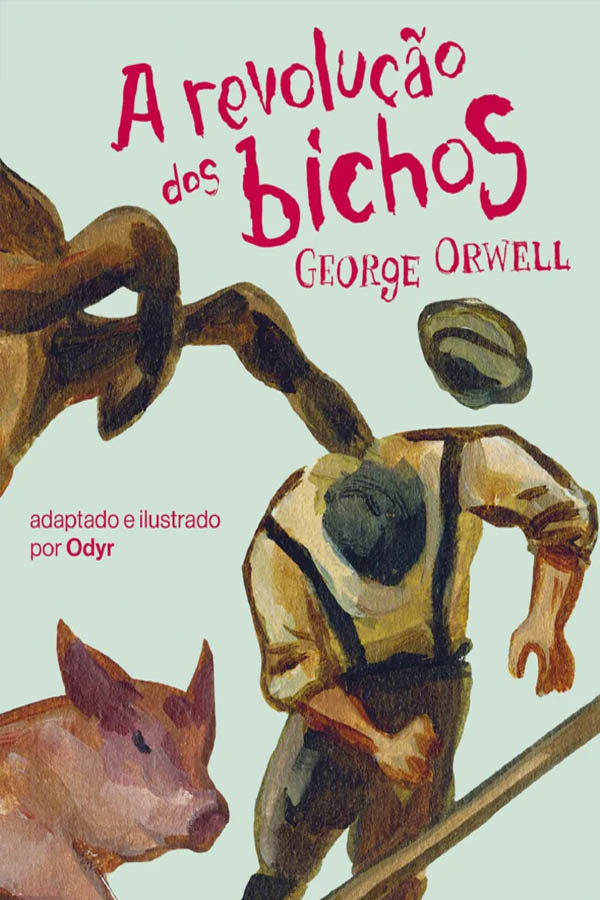 Capa do Livro A Revolução dos Bichos
